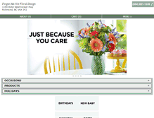 Tablet Screenshot of flowersbyfgmn.com